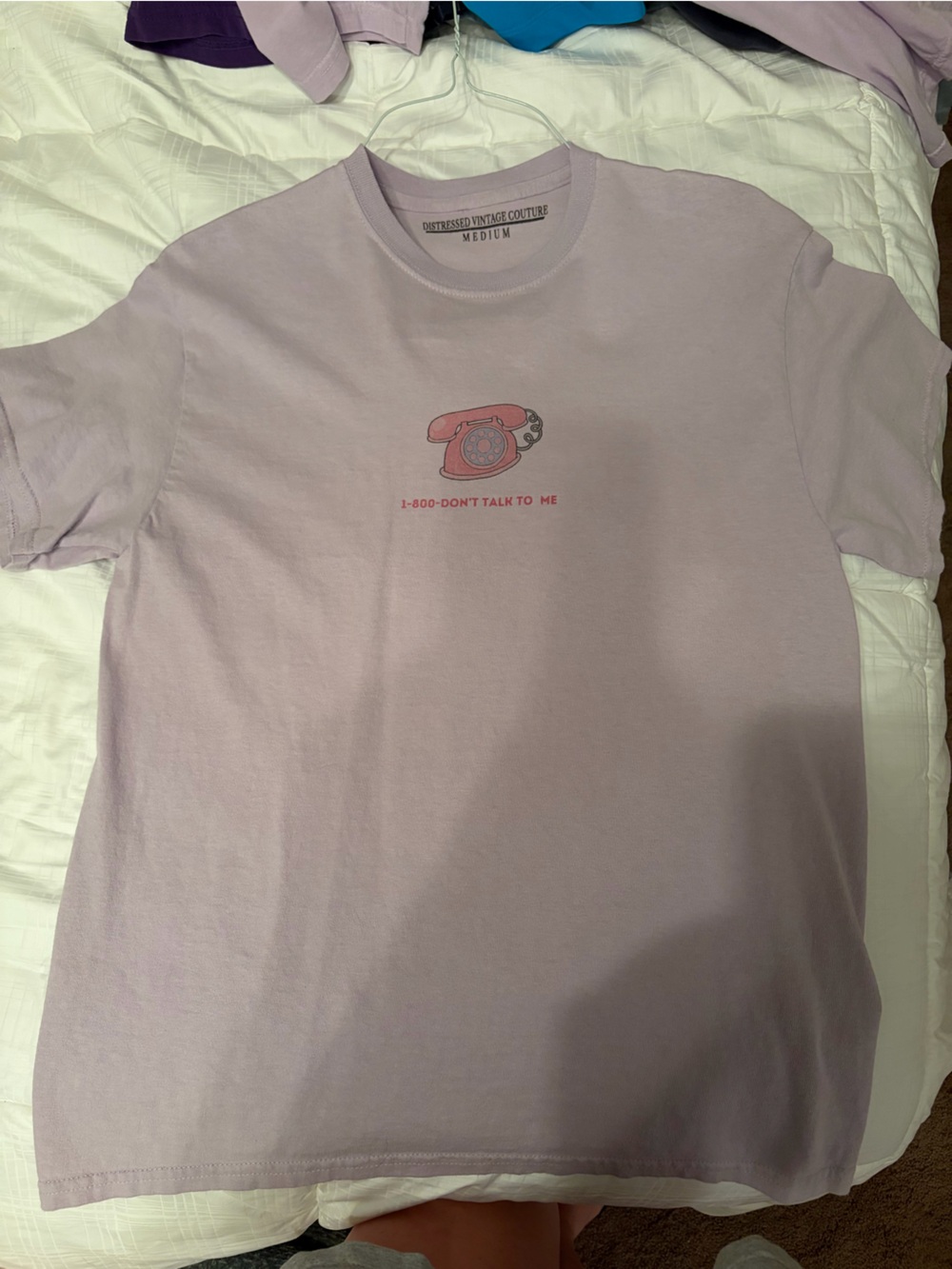 Women's Lavender Graphic Tee